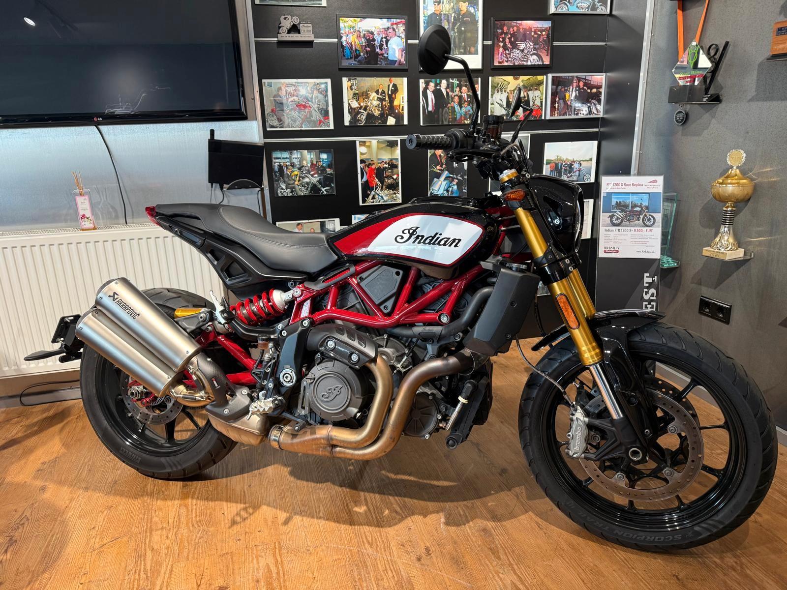 Indian FTR 1200 S Race Replica * 1. HD * Scheckheft  *