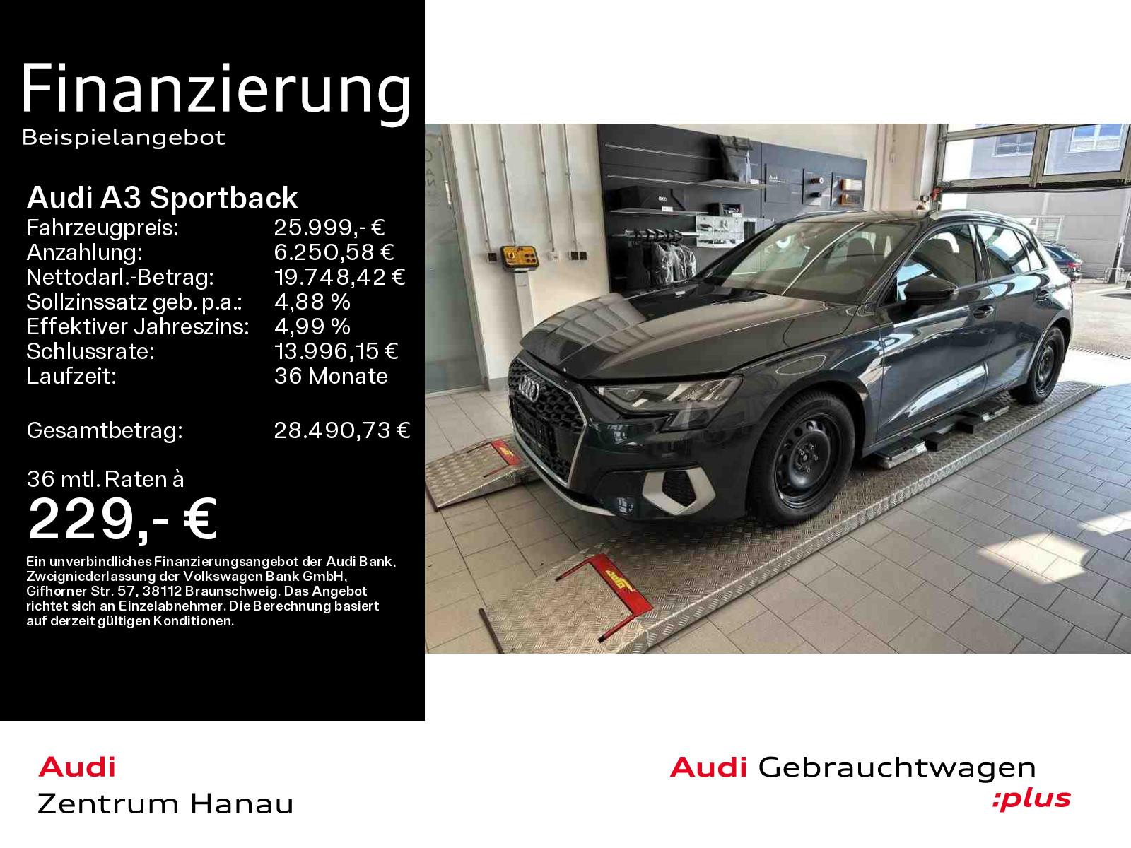 Audi A3 Sportback 35 TFSI advanced*NAVI-PLUS*AHK*PDC*