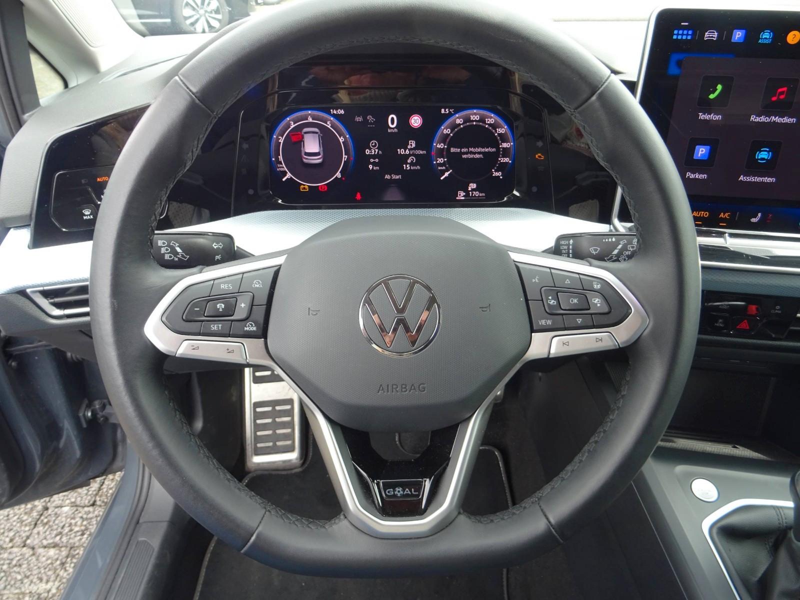Volkswagen Golf VIII Lim. Goal 1.5 LED Navi PDC Temp., миниатюра 15