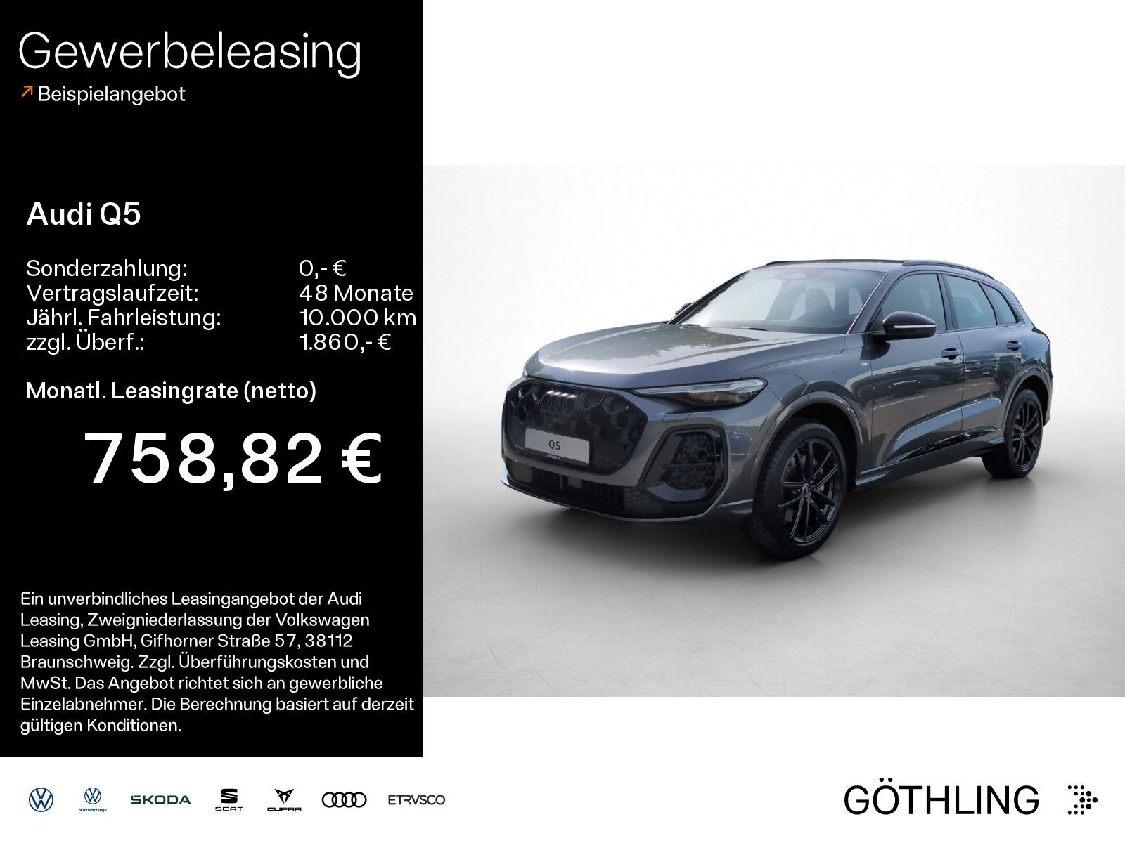 Audi Q5 TDI S line quattro 220 kW S tronic *HUD*AHK*B