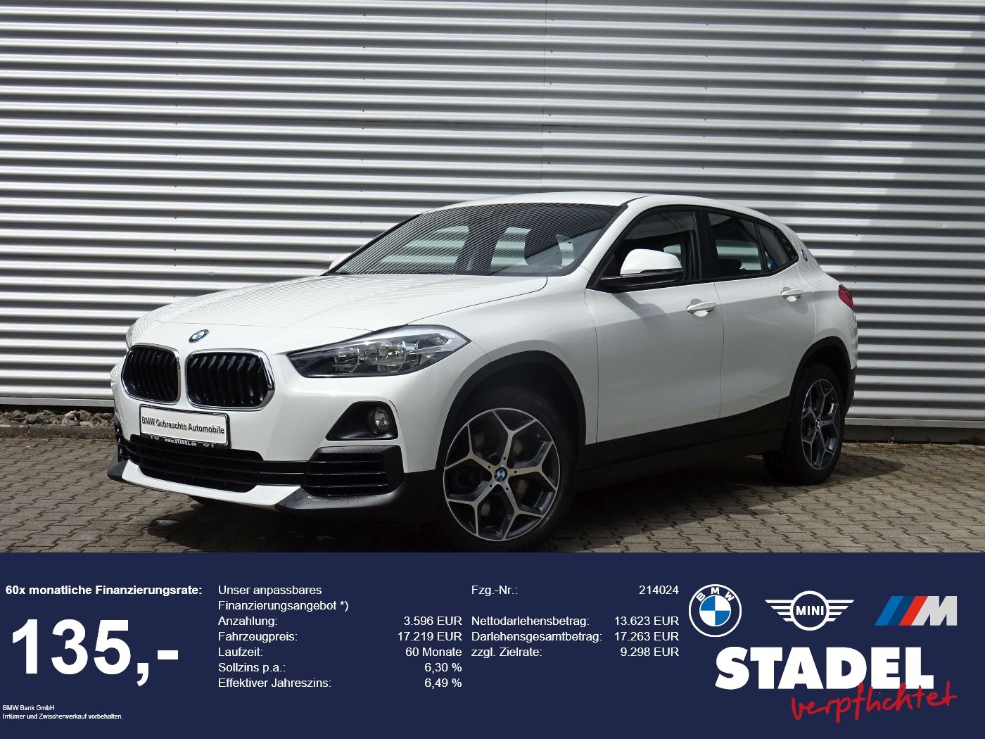 BMW X2 xDrive20i Schaltwippen 18Zoll-LM PDC SH