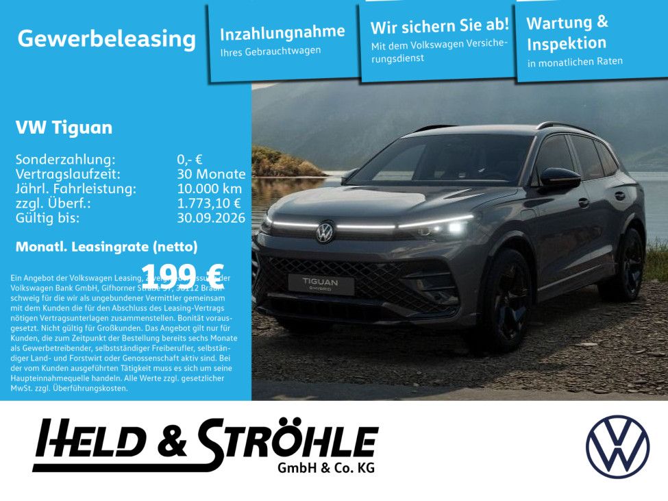 Volkswagen Tiguan R-Line eHybrid - limitierte Stückzahl