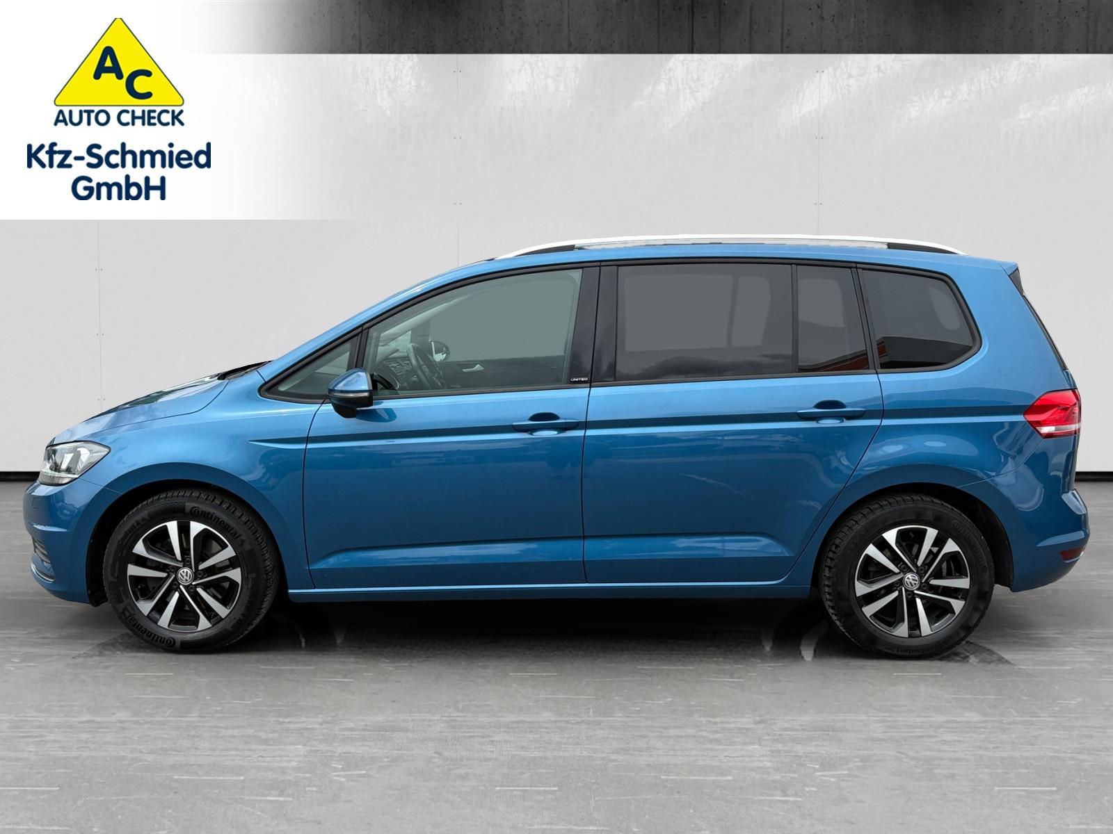 Volkswagen Touran United*Navi*Klima*7-Sitzer*AHK*SHZ*EU6*