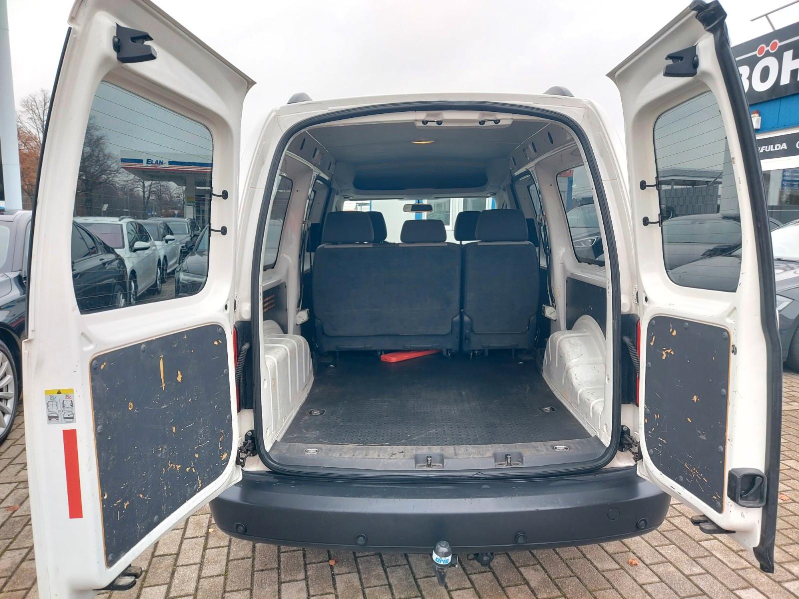 Volkswagen Caddy Kasten Maxi lang 5 Sitze Klima DSG AHK SHZ