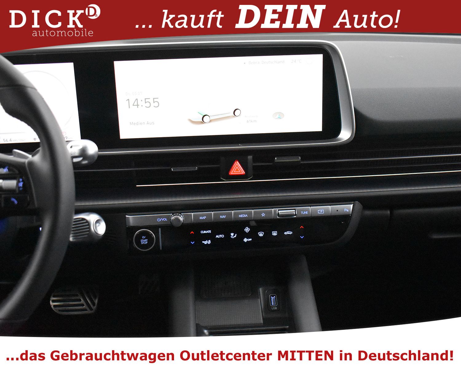 HYUNDAI Ioniq 6 First Edit 4WD PANO+LED+HEAD+WP+KAM+ACC+ - Image 14