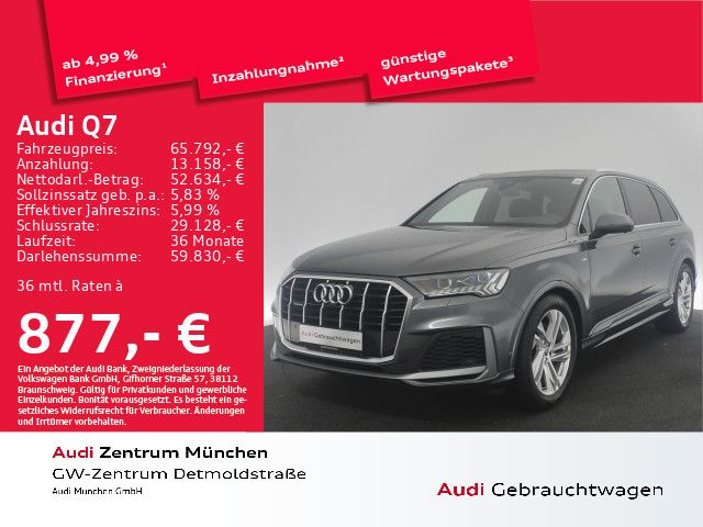 Audi Q7 50 TDI qu. Pano/StdHzg/Laser/B&O