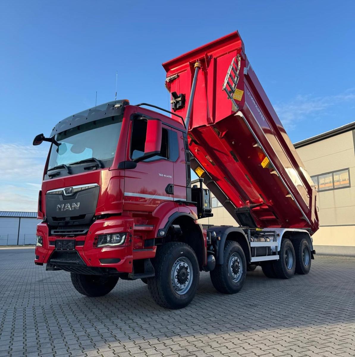 MAN  TGS TG3 E6 41.470 / 8X8/ 2022 /  KH-KIPPER
