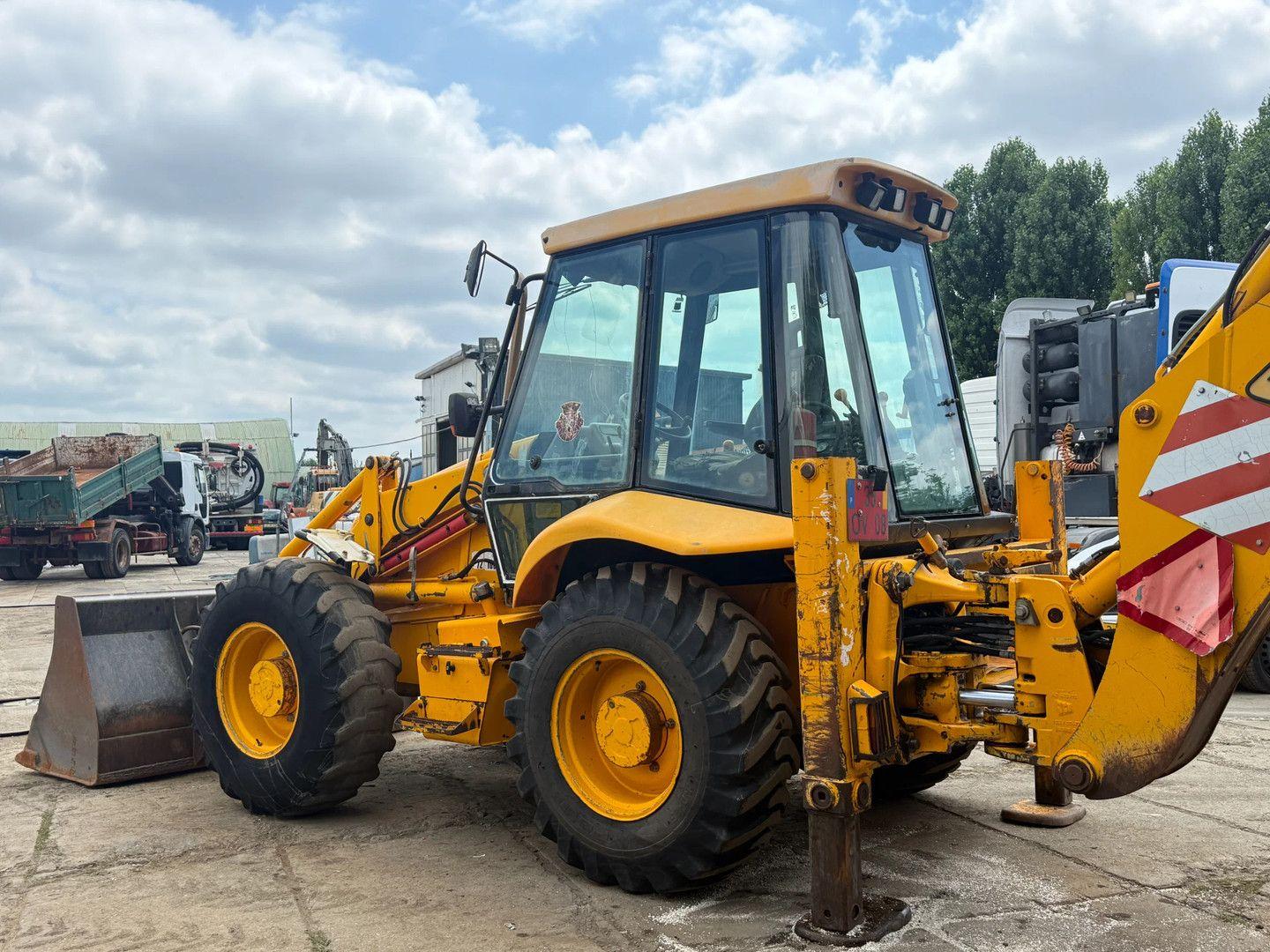 JCB 4CX 4X4X4 Backhoe Loader Telescopic arm