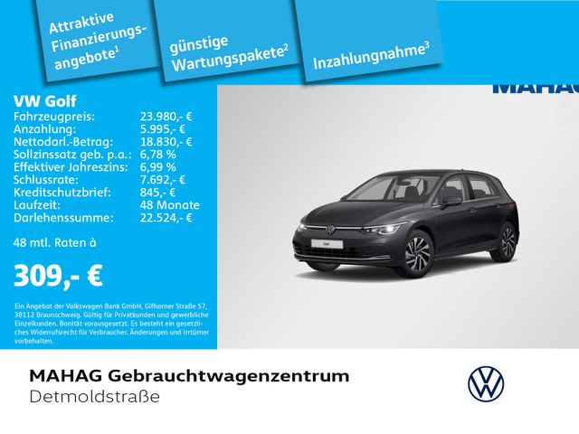 Volkswagen Golf VIII 1.4 TSI eHybrid STYLE Navi LED ParkPil