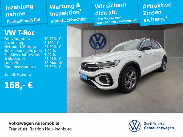 Volkswagen T-ROC 2.0 TDI DSG R-Line Navi LED Heckleuchten S