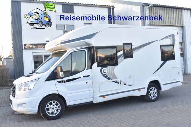 Chausson 637 FLASH TIEFE EINZELBETTEN SOLA AUT.SAT+TV KAM