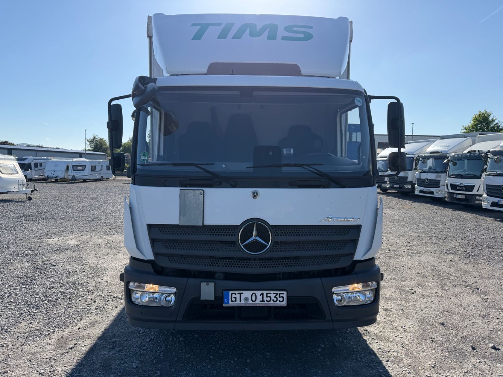 Fahrzeugabbildung Mercedes-Benz Atego 1524 L Autom. Curtainsider LBW AHK