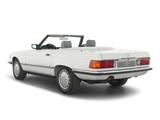 Mercedes-Benz R107 560SL - weiße Mercedes-Benz SL 560
