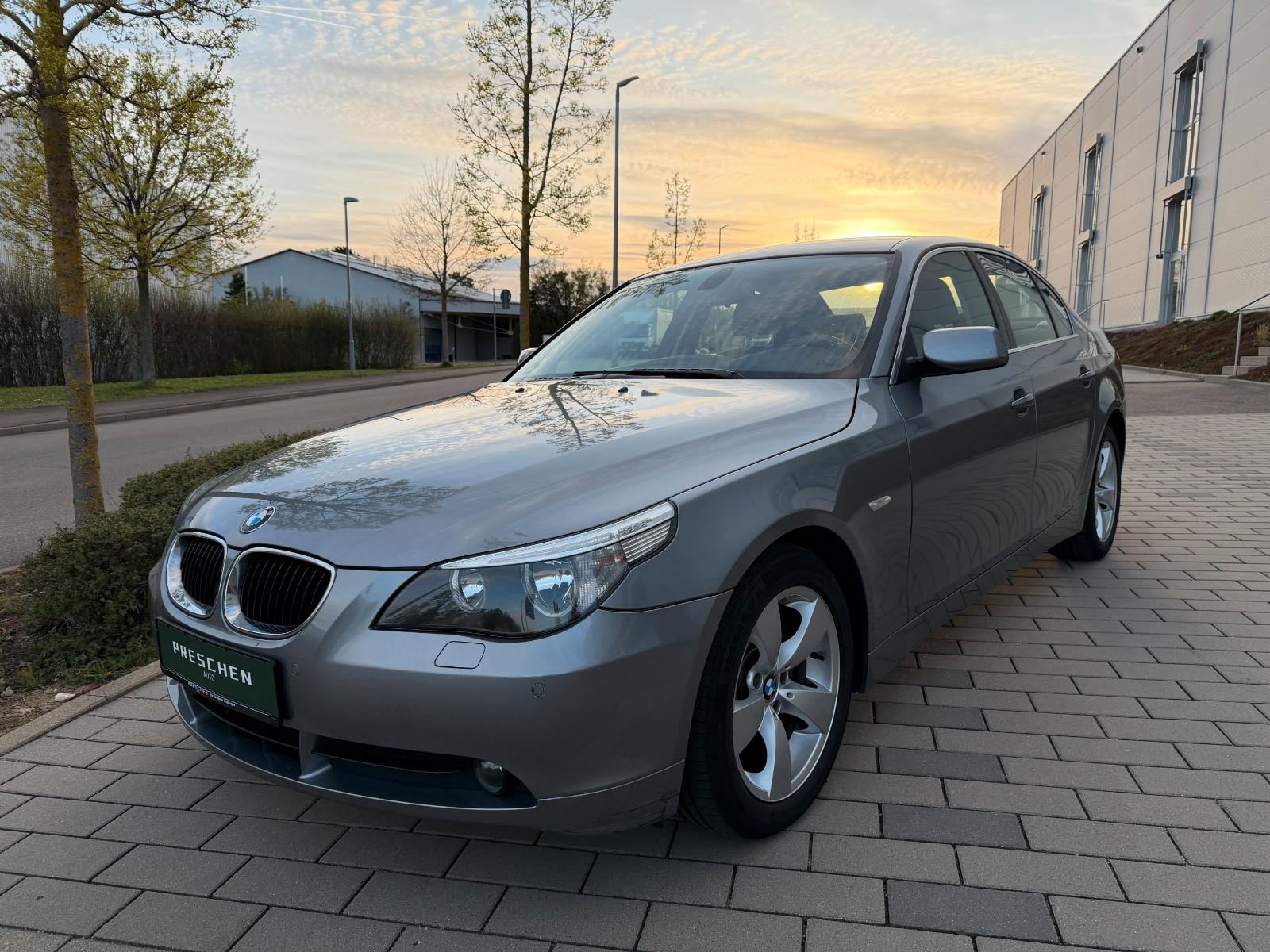 BMW 520i Lim, 1. Hand, Unfallfrei, Schaltgetriebe