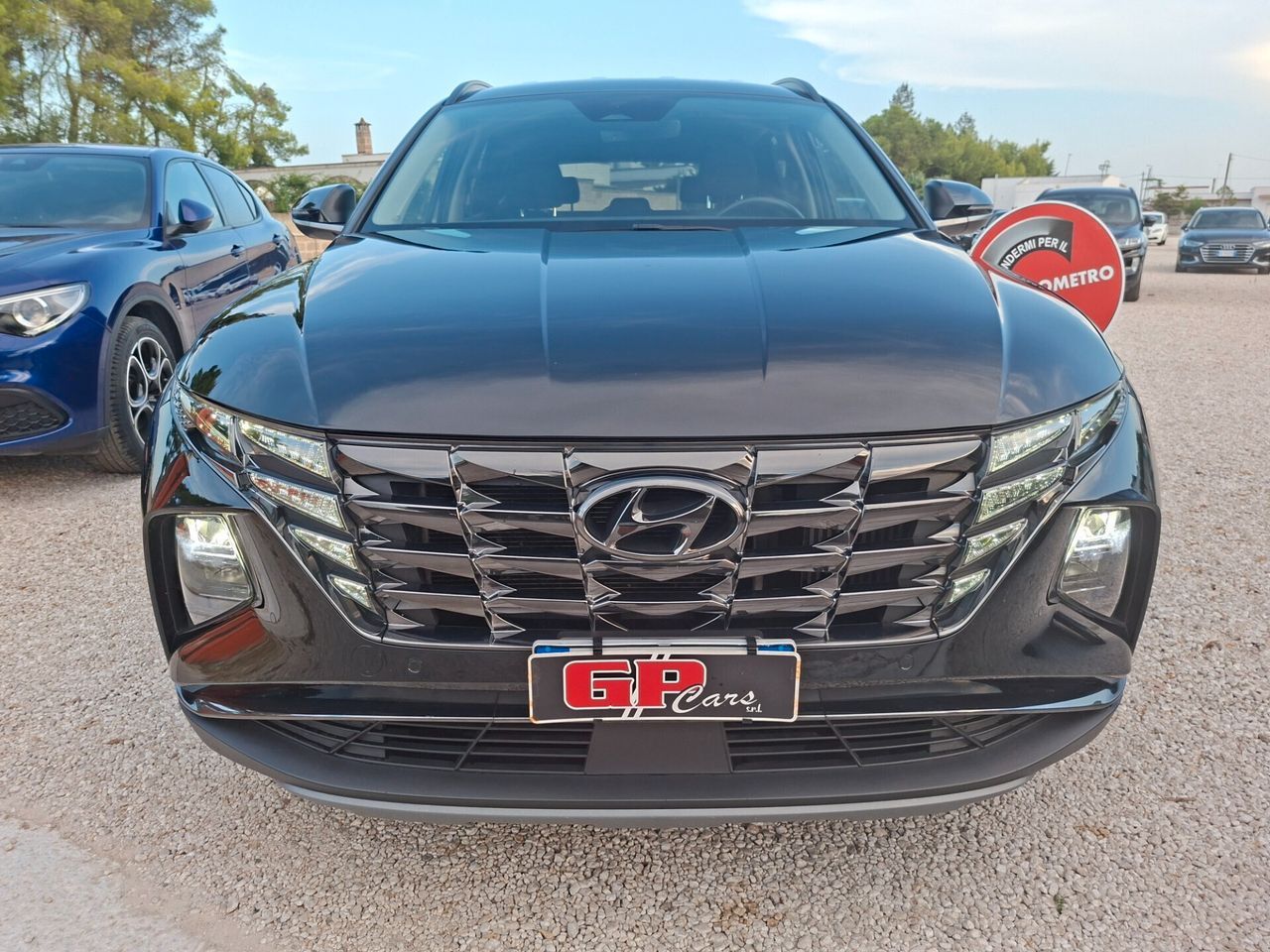 Hyundai HYUNDAI TUCSON 1.6 CRDI-136cv*B-LED*NAVY*RADAR imagem 2