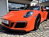 Porsche 991.2 targa 4 GTS Leder|AdSpoSi|Chrono|PDLS|RFK - Porsche mit Benzin-Antrieb: Orange, Cabrio