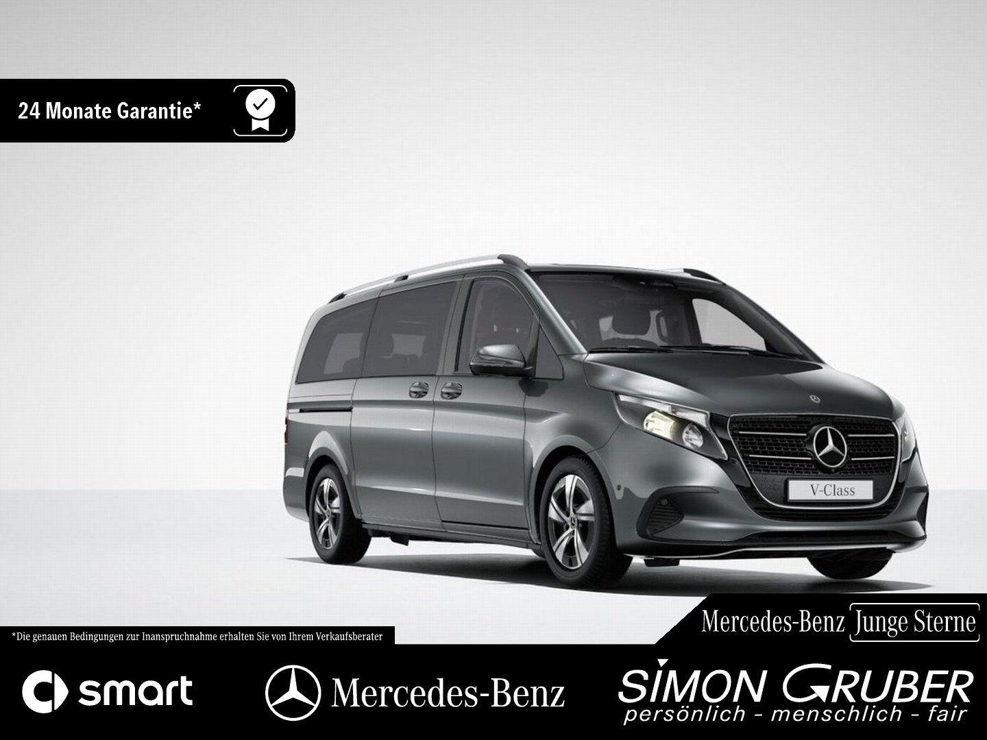 Fahrzeugabbildung Mercedes-Benz V 220 d lang AugReal 2*Klima Tisch AHK 7 Sitze