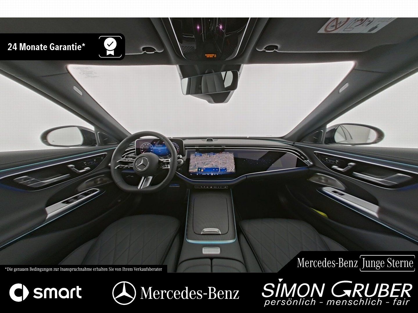 Fahrzeugabbildung Mercedes-Benz E 300 e 4M AMG Pano Airmatic Burm Superscreen