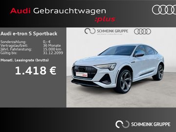Audi Leasingangebot: Audi e-tron S Sportback HUD 360° Ambiente plus Memory