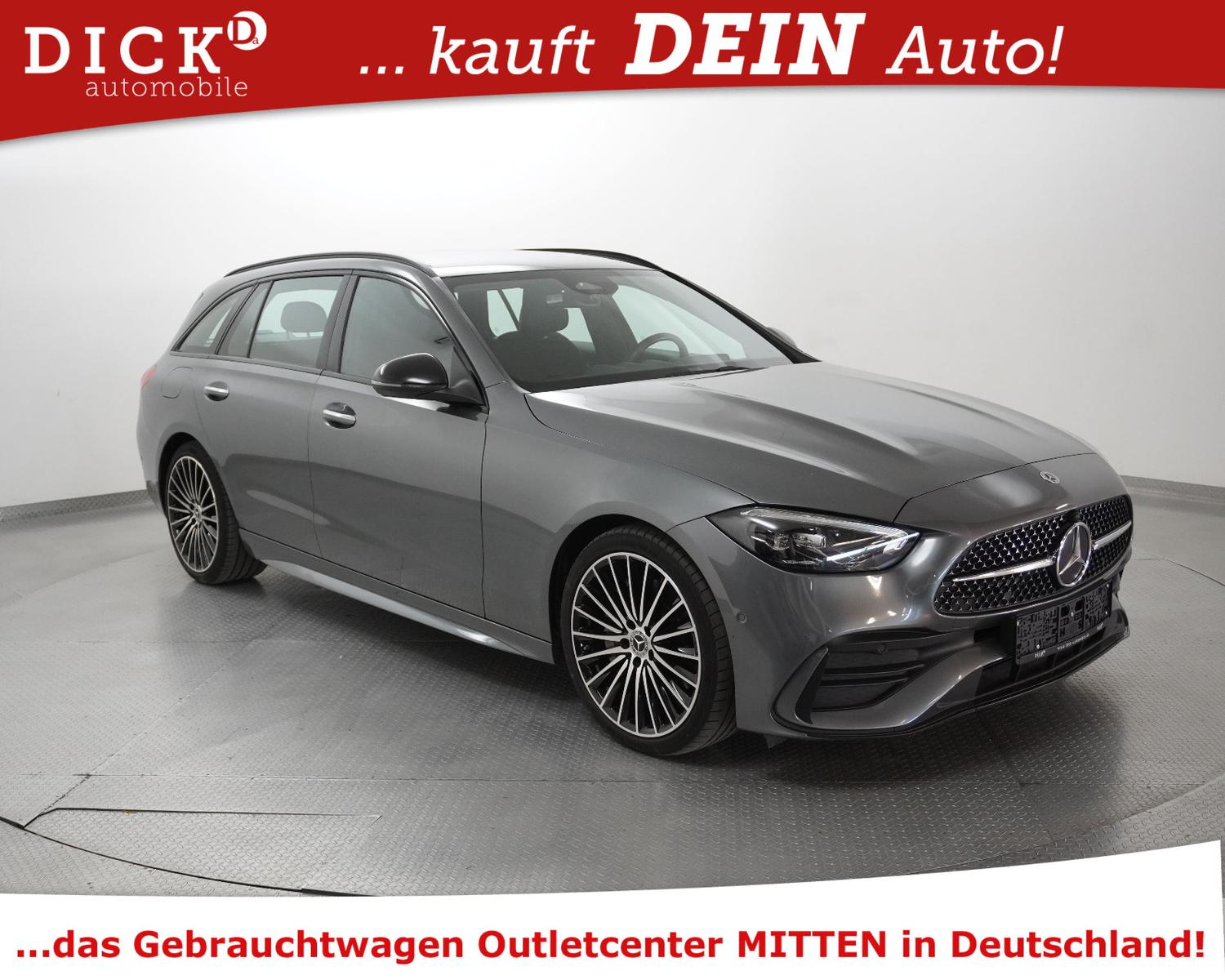Mercedes-Benz C 200 T 2X AMG Line >NIGHT+PANO+MEMO+KAM+ACC+19"