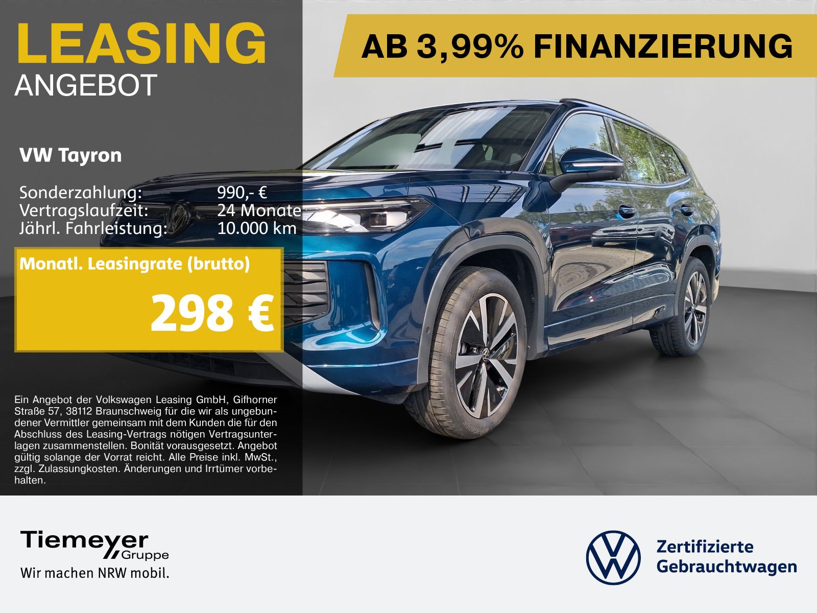 Volkswagen Tayron 1.5 eTSI LIFE 7SITZE MATRIX LM19 AHK foto 1