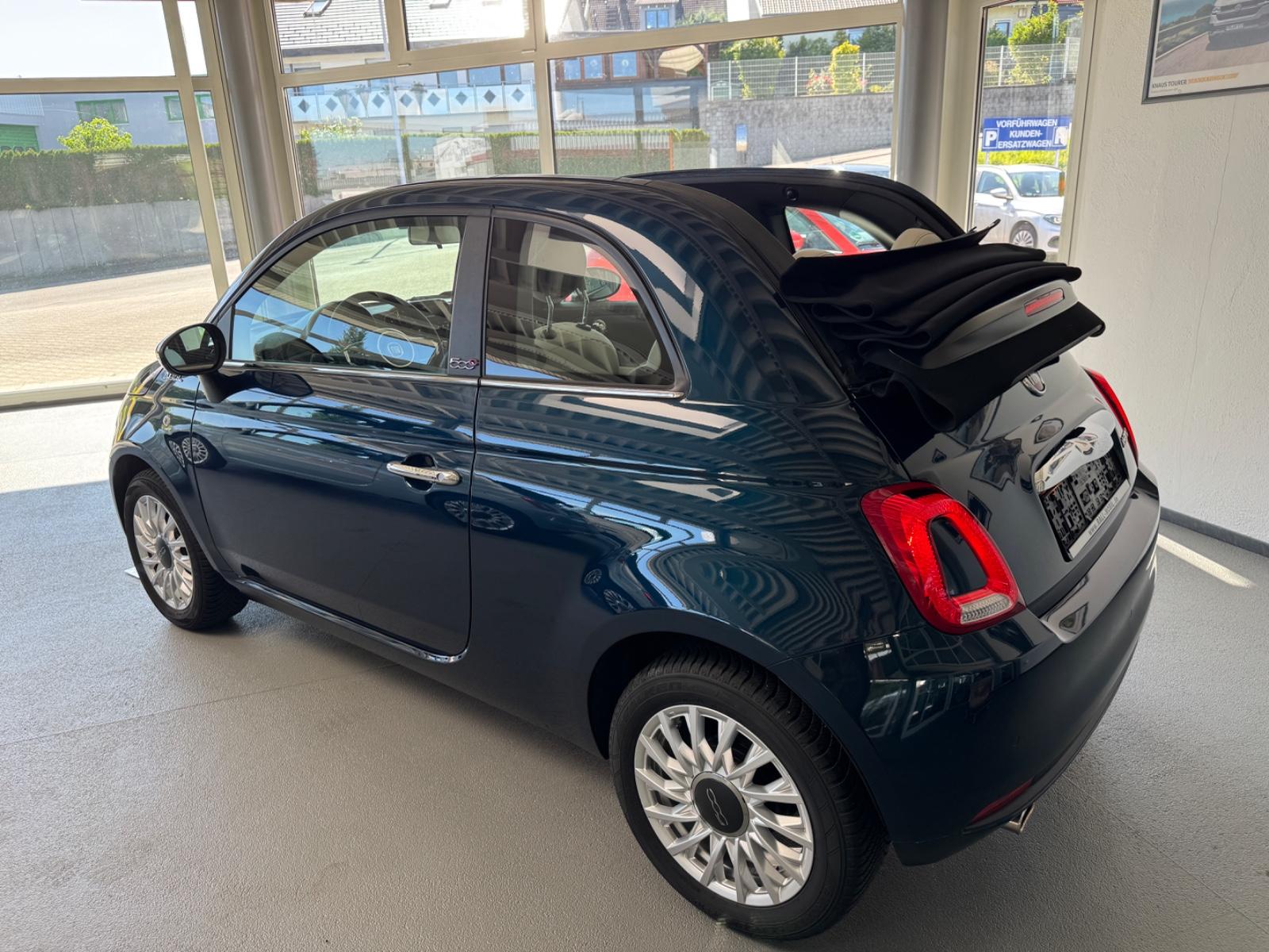 Fiat 500C Cabrio Hybrid DOLCEVITA HALBLEBERSPORTSITZE