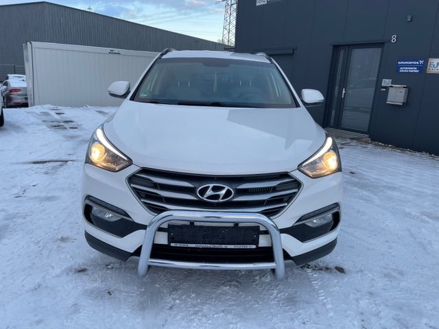 Hyundai Santa Fe blue Style 4WD*1.Hand*RFK*AHK*44TKM!!