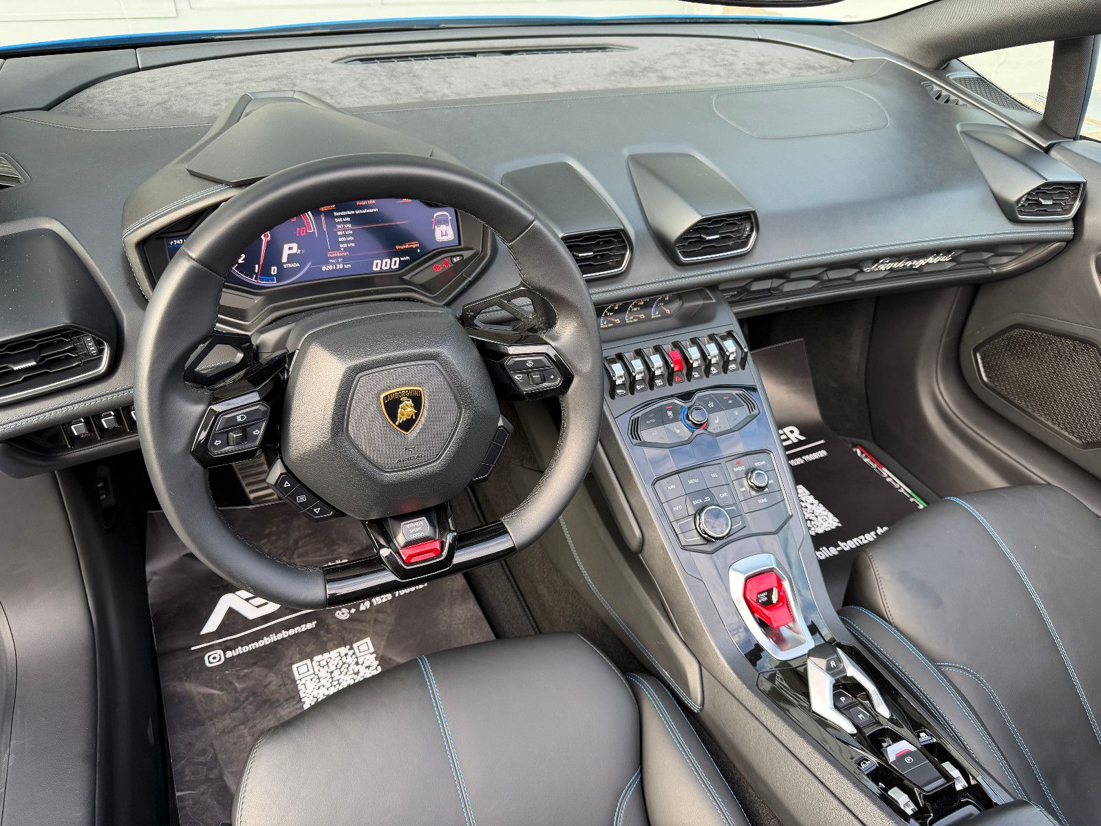 Fahrzeugabbildung Lamborghini Huracán/SPYDER/LIFT/KAMERA/LP610/KERAMIK/