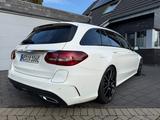 Mercedes-Benz C300de AMG  Night LED Pano DAB StHz Kamera Sound - Hybrid (Diesel/Elektro): Weiß, Schiebedach