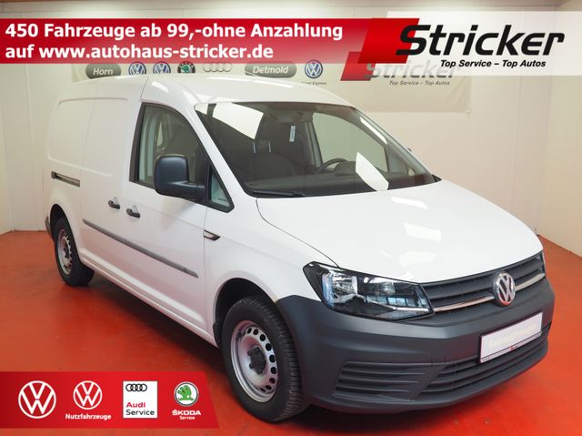 Ein Volkswagen Caddy der zum Leasing angeboten wird.