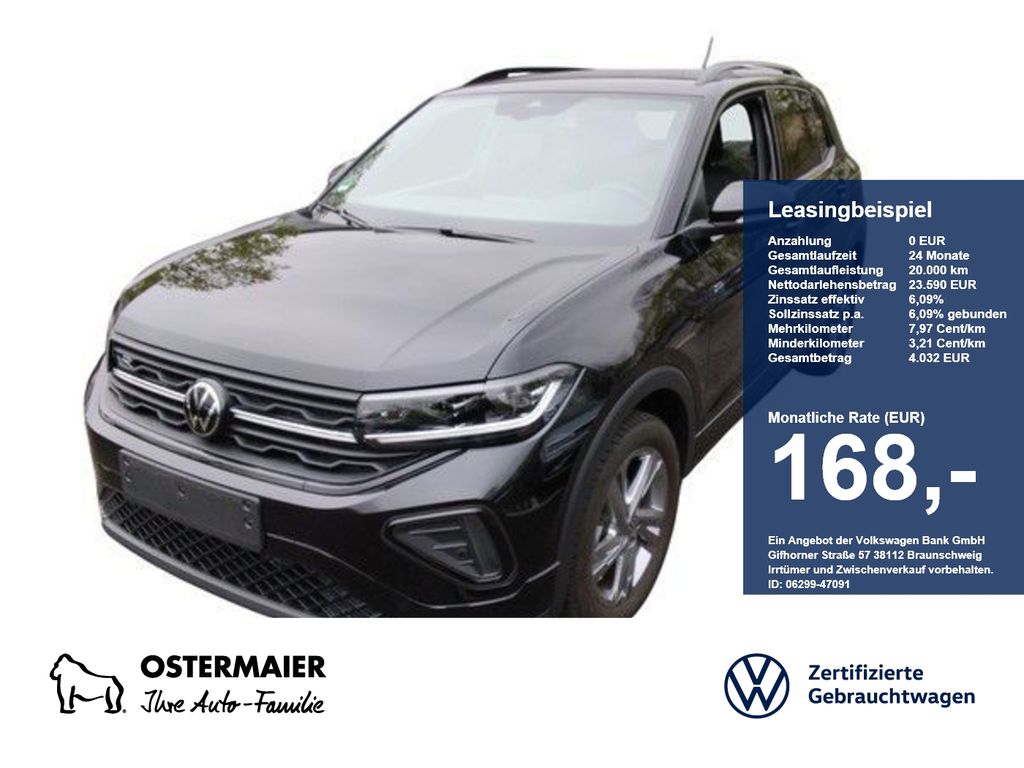 Volkswagen T-Cross R-LINE BLACK STYLE 1.0TSI 116PS ACC.5J-G