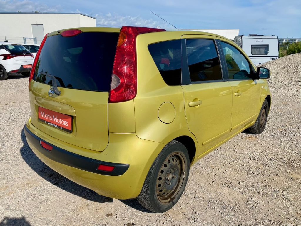Fahrzeugabbildung Nissan Note 1.4 RADIO AAC ZV EL. FENSTER 5-TÜRER L+R