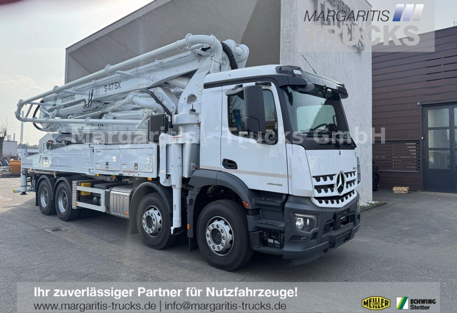 Mercedes-Benz Arocs3546B 8x4 E6 GSR Schwing S47SXIII Easy-Flex
