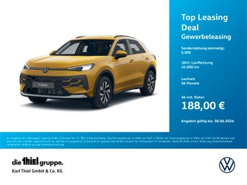Volkswagen Leasingangebot: Volkswagen T-Roc Life 1.5l eTSI DSG
