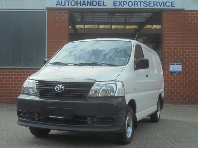 Toyota HI-ACE Kasten TD D4D, El.pakket, PDC, Tüv 1-2025