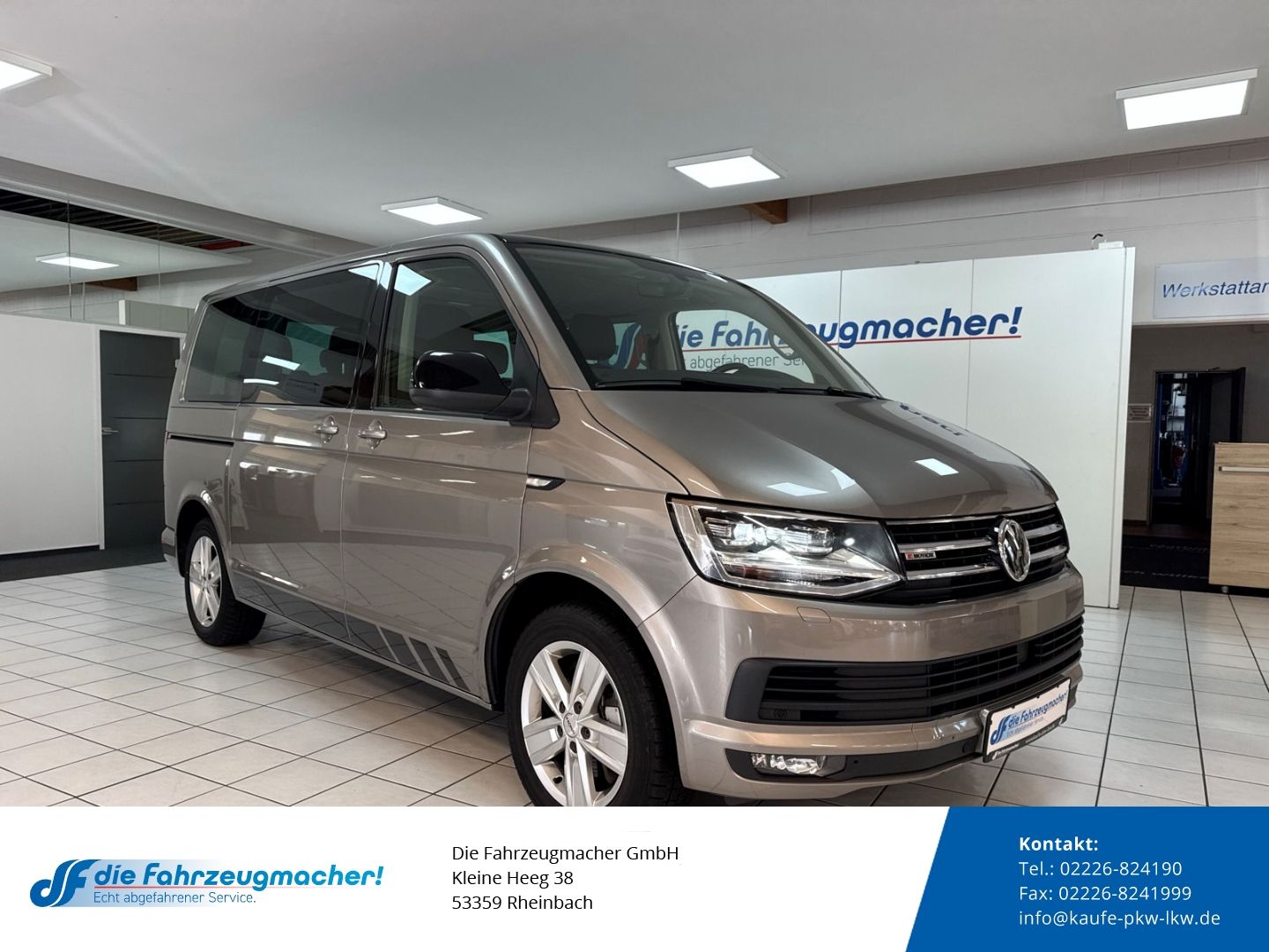 Fahrzeugabbildung Volkswagen T6 Multivan 4Motion Edition StandHZG Navi Leder