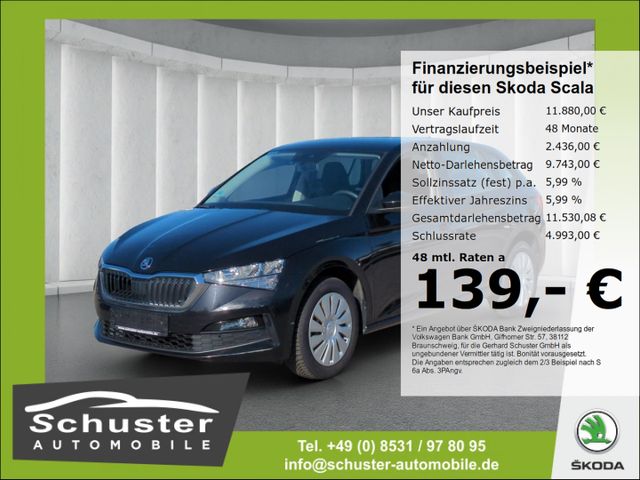 Skoda Scala Cool Plus 1.0TSI*LED SHZ PDC Spurass Klima