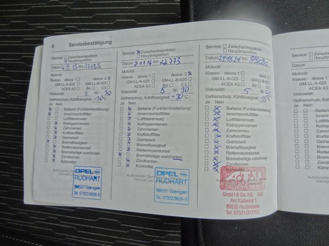 Fahrzeugabbildung Opel Astra J Lim. 5-trg. Selection