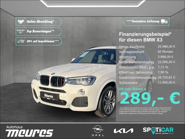 BMW X3 xDrive 20d M Sport Leder Sportsitze El. Heckk