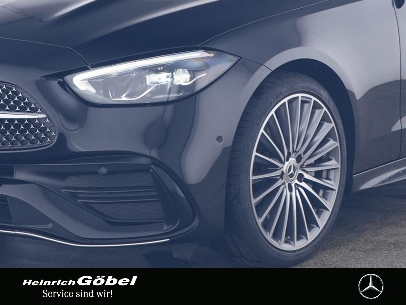 Fahrzeugabbildung Mercedes-Benz C 180 AMG+TOTWINKEL+LED+KAMERA+CARPLAY+LENKRADHZ