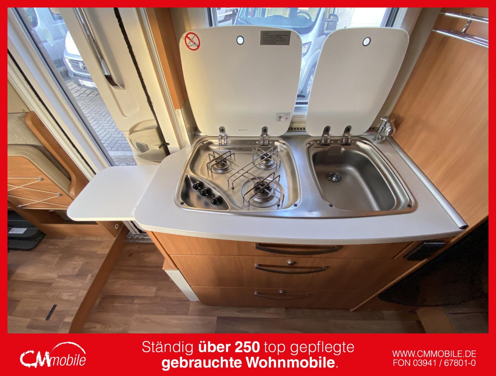 HYMER / ERIBA / HYMERCAR Exsis i 524 - Hub&Festbett - Garage -