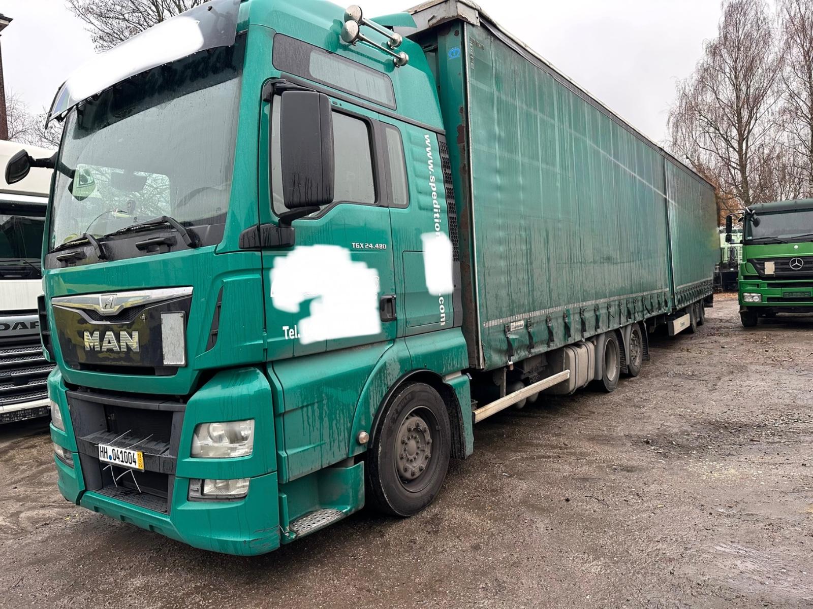 MAN TGX 26.480 - Jumbo - Kompletter Zug