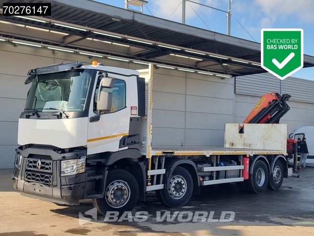 Renault C 380 8X2 Palfinger PK24001K Remote Lenkachse Eu