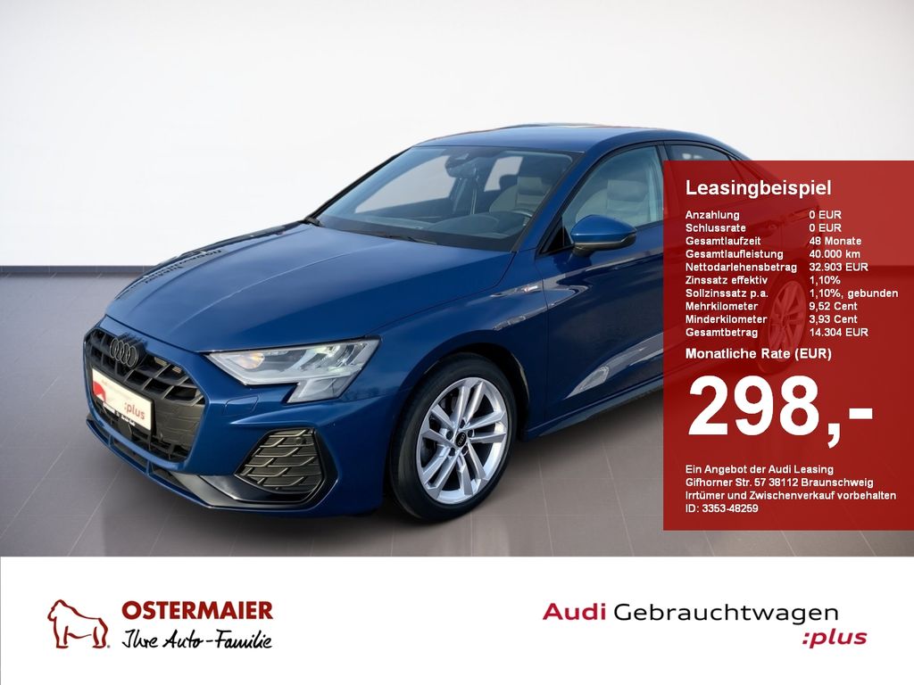 A3 Limousine S-LINE 35 TDI 150PS S-TRONIC ACC.KA