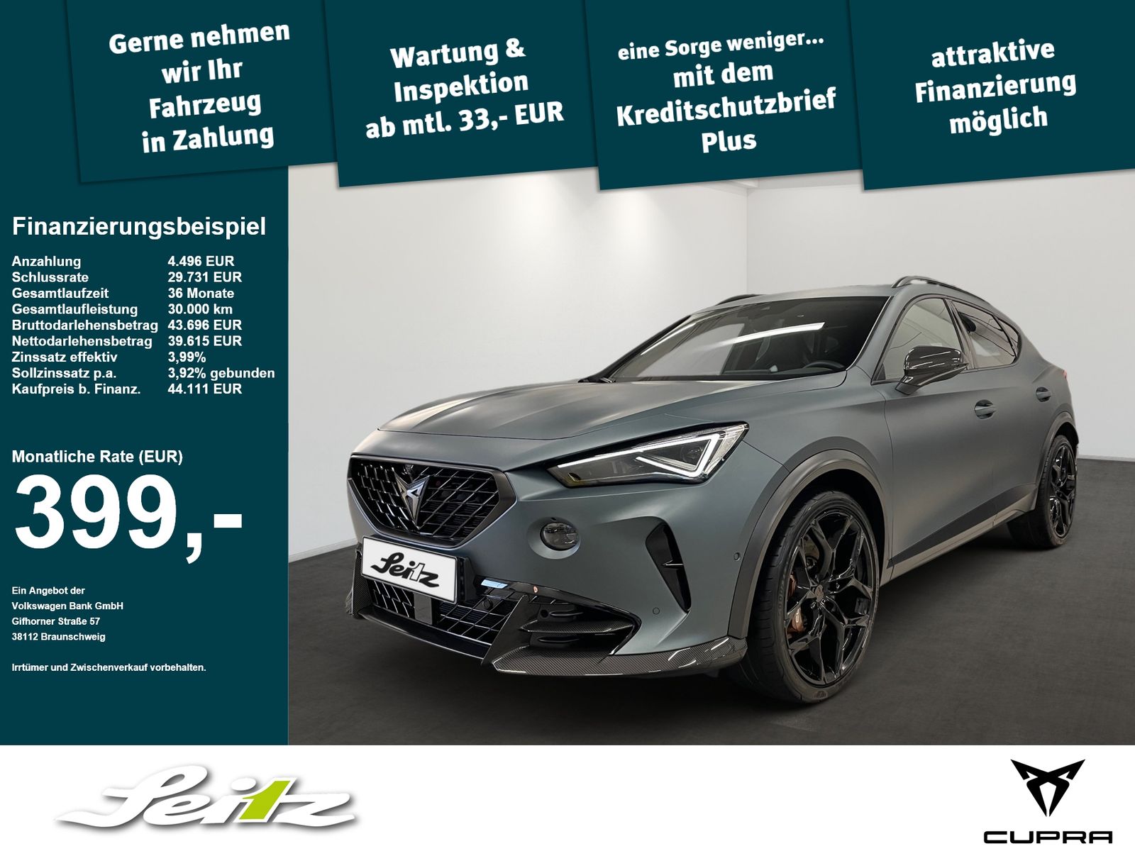 Cupra Formentor 2.5 TSI 4Drive VZ5 Enceladus Grey Edit