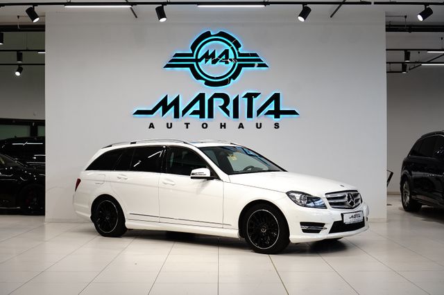 Mercedes-Benz C 180 T|AMG|SCHIEBEDACH|TEMPOM|NAVI|XENON|LEDER|