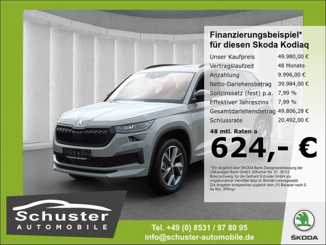 Skoda Kodiaq SPORTLINE 4x4 TDI*AHK ACC Panodach R-Kam