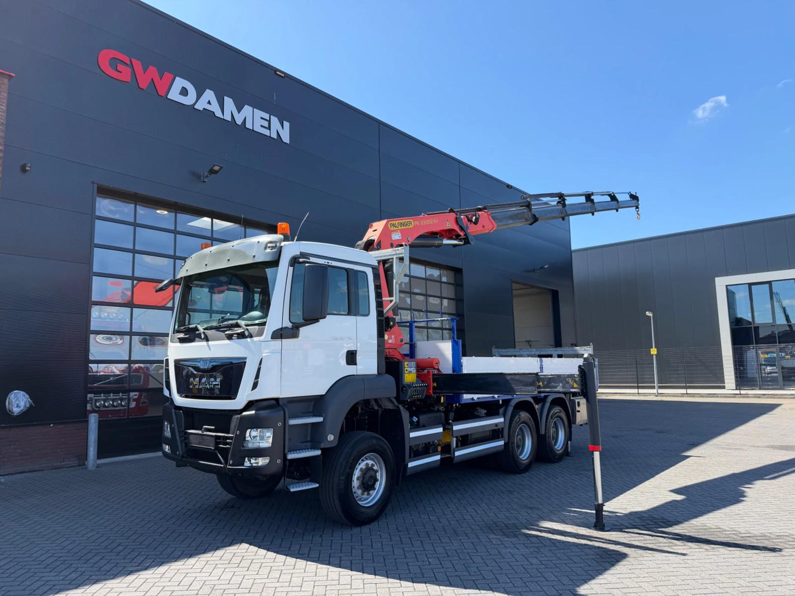 MAN TGS 26.400 6x6 Palfinger PK 33002-EH Euro 6