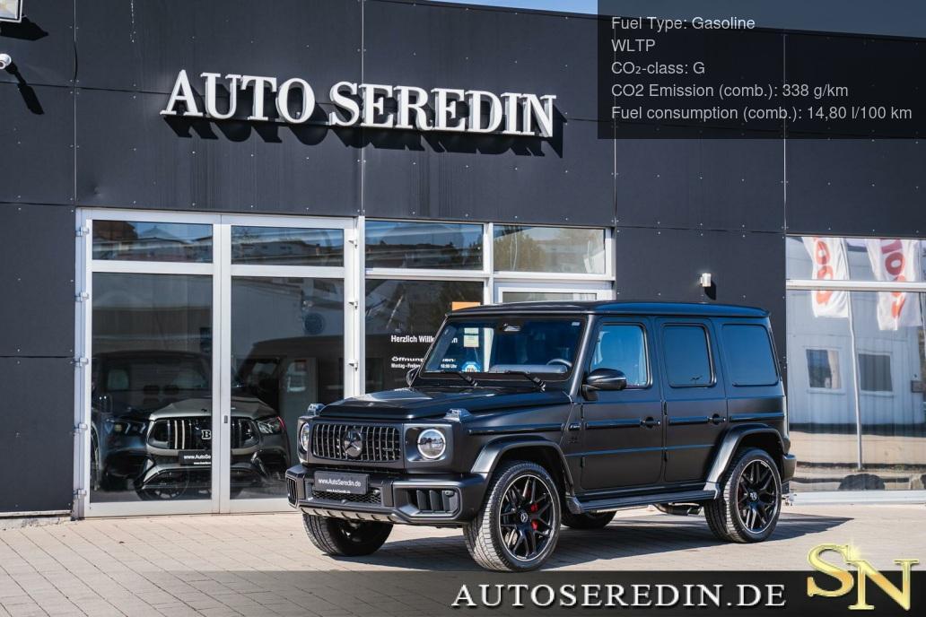 Mercedes-Benz G 63 AMG Magno BLACK/Black +Carbon+22+TV