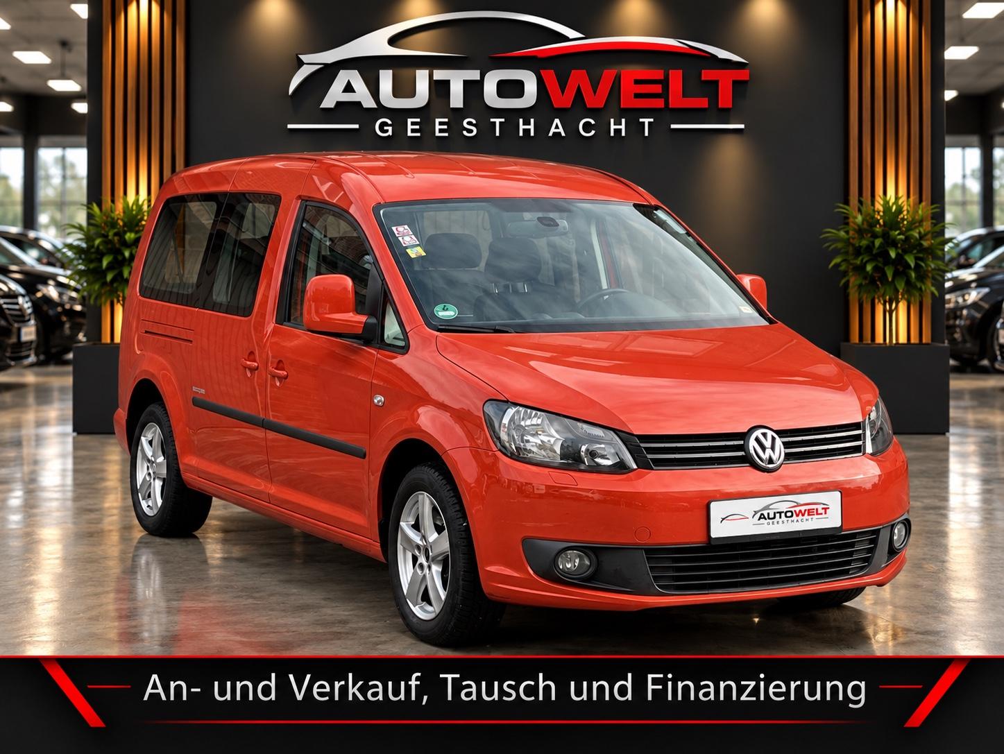 Volkswagen Caddy Maxi 7-Sitze Klima,DSG,SHZ,Zahnrie+TÜV NEU